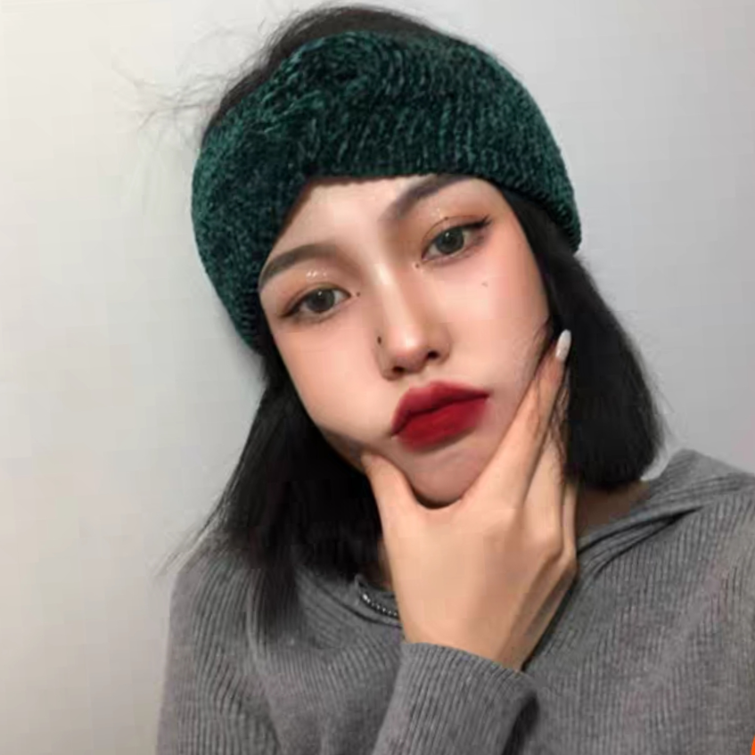 Wool headband, knitted headband, factory direct sales, can be customized 98 samples