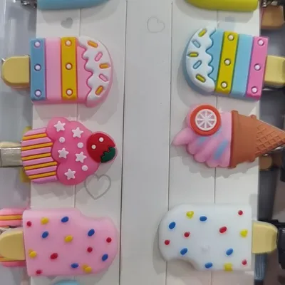 Children's Soft Glue Little Girl Cute Hair Clip