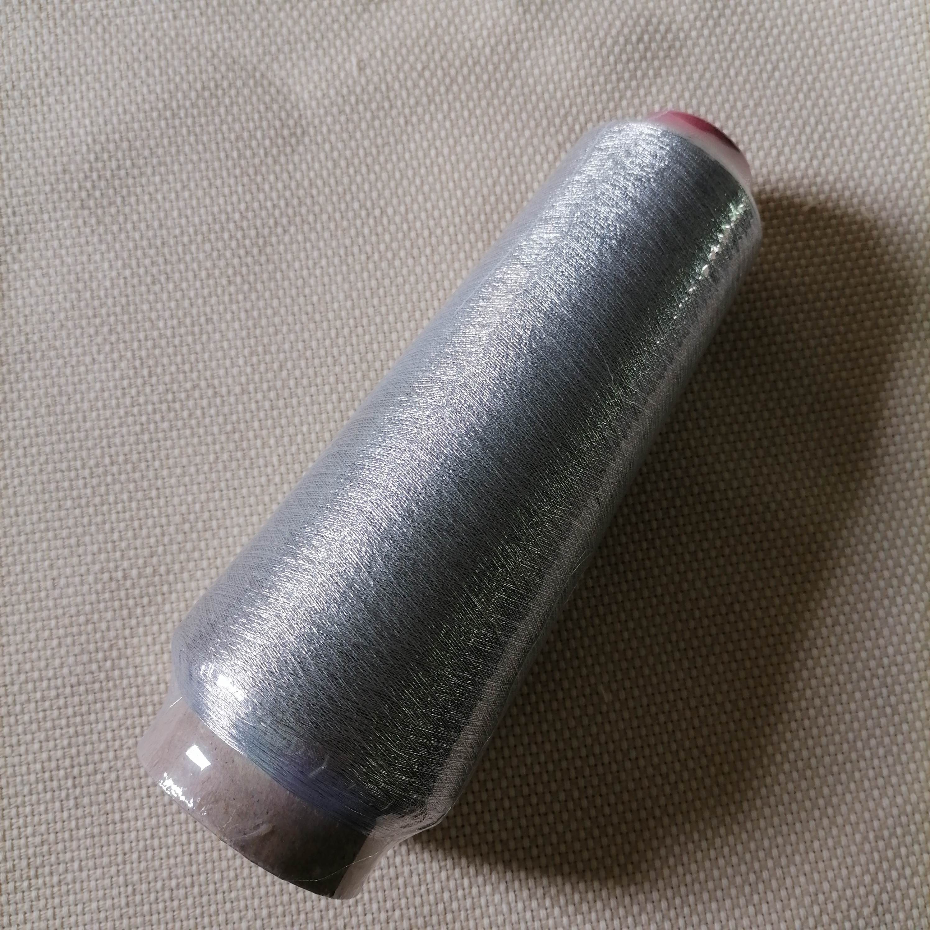 Gold and silver thread Gold thread Color thread cross stitch hand embroidery machine embroidery decoration 150D computer embroidery thread large roll embroidery thread Silver thread 49