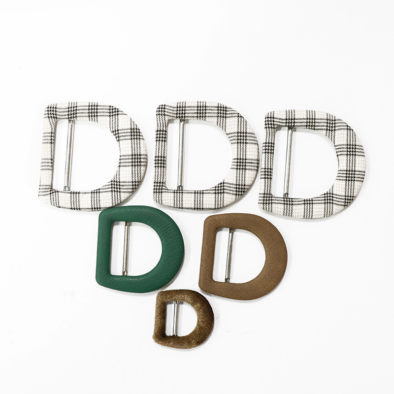 Factory direct supply, customizable D-shaped buckles, belt buckles, handbag shoulder buckles, fabric bag buckle blanks, and wholesale customization of molds Specification image