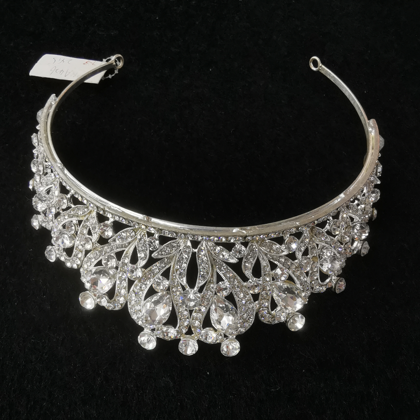 Bride crown tiara Korean jewelry Crown wedding dress accessories Shiwen