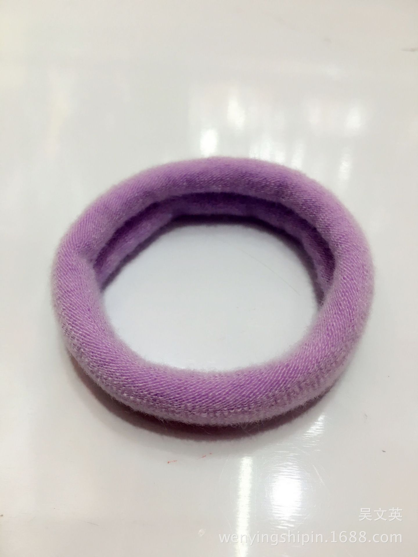 A box of 12 high-elasticity large rubber band hair bands for Wenying accessories Application Scenario