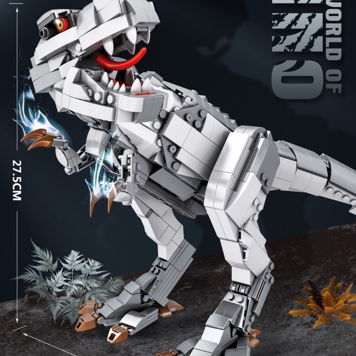 TM43014 new dinosaur,662 pieces