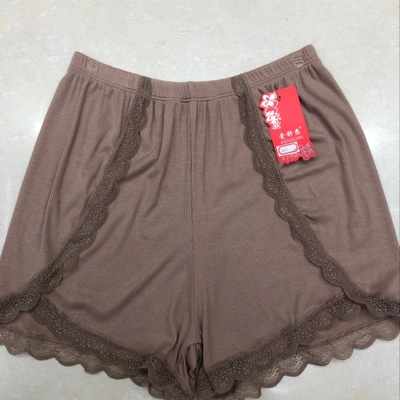 Thread Cotton Safety Pants 322 Red Coffee
