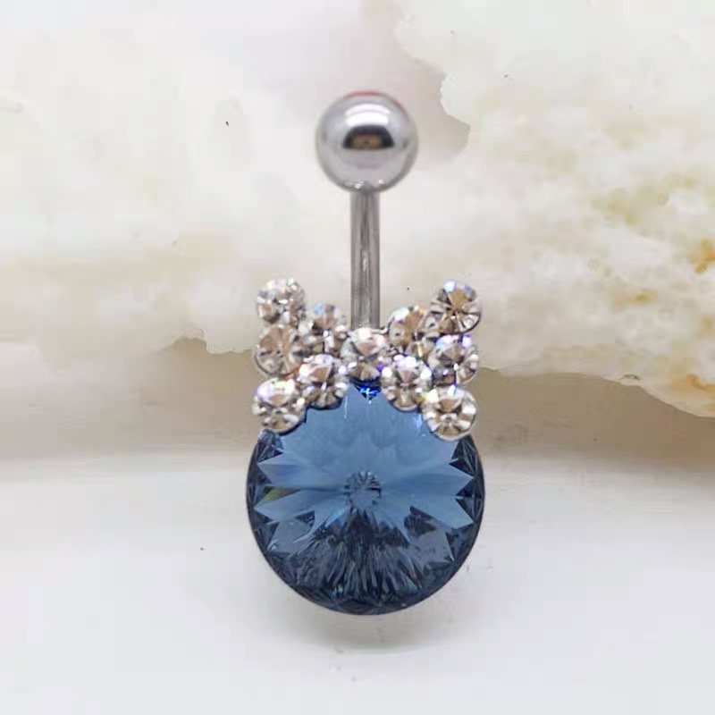 佳倩Bodypiercing肚脐钉脐环防过敏医用钢时尚穿刺饰品欧美性感女神个性女韩版时尚产品图