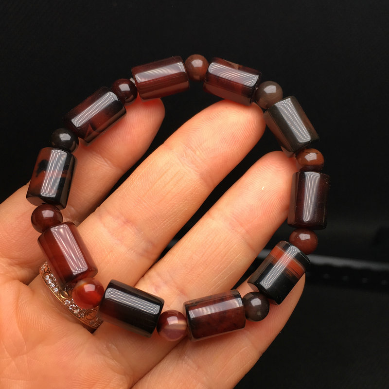 猴头手链/菱镁矿/松石产品图