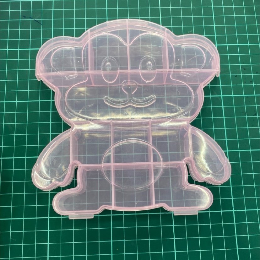 Square box big pink monkey 🐵