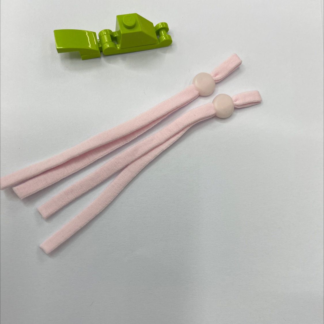 浅粉口罩松紧耳绳、调节耳绳详情图3