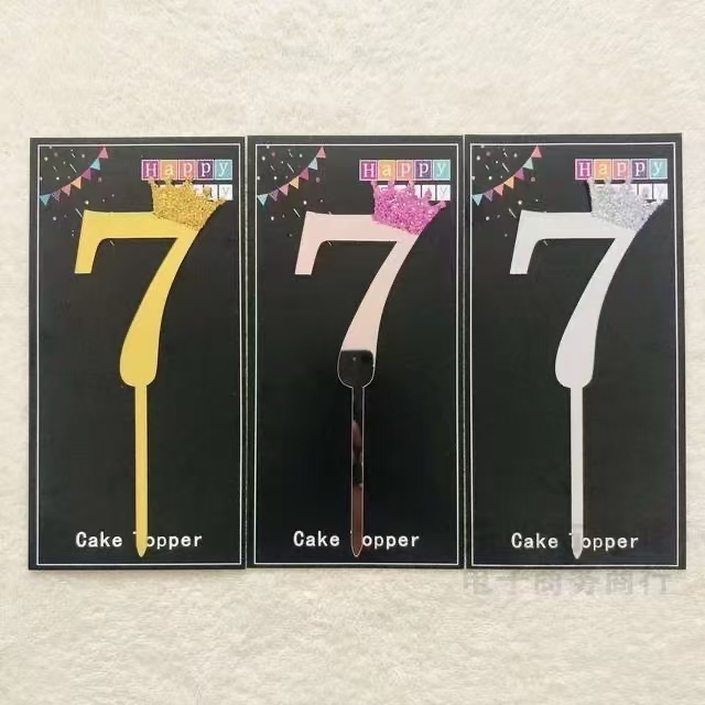 The number 7 card