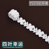 Lace accessories Clothing collars water soluble cuffs decorative fringe skirt diy wide lace lace fabric 16