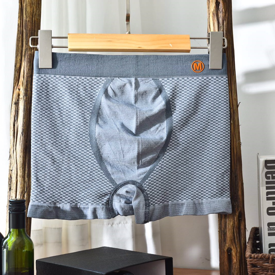 魔改男士四角裤新款裸货无缝内裤运动吸汗透气无痕大码平角裤