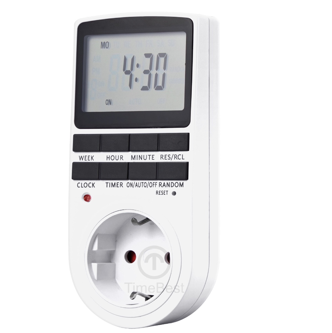 Cross-border Euro timer timer switch Socket timer switch 24 hours kitchen timer