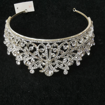 Crown tiara for adult bride atmospheric wedding crown New Korean wedding dress accessories