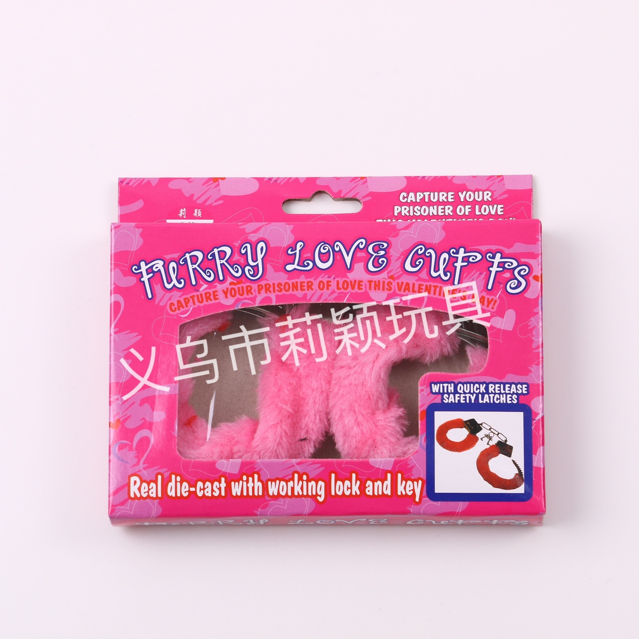 情趣手铐/盒装毛绒手铐/手铐产品图