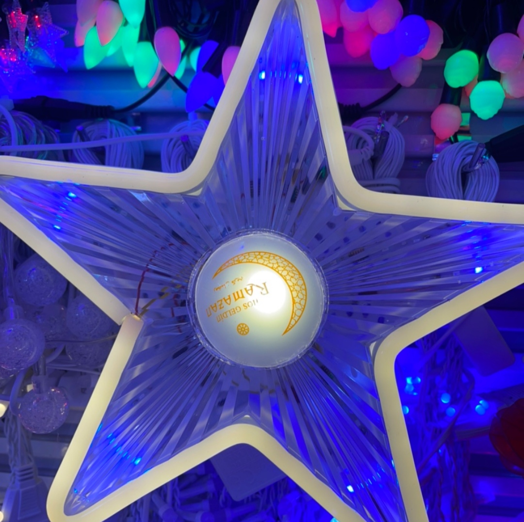 王桦彩灯柔性灯带五星 斋月