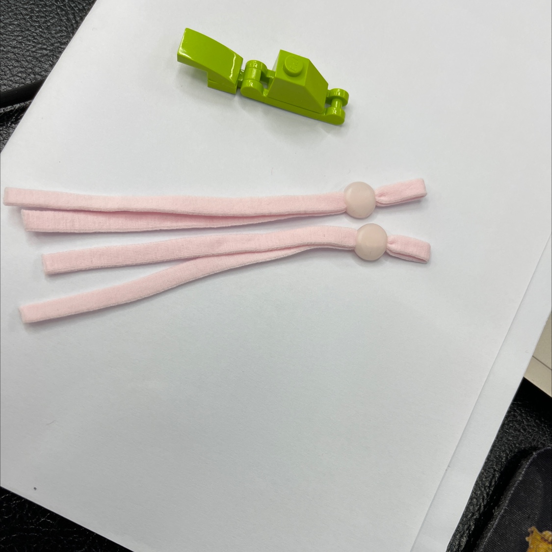 浅粉口罩松紧耳绳、调节耳绳详情图4