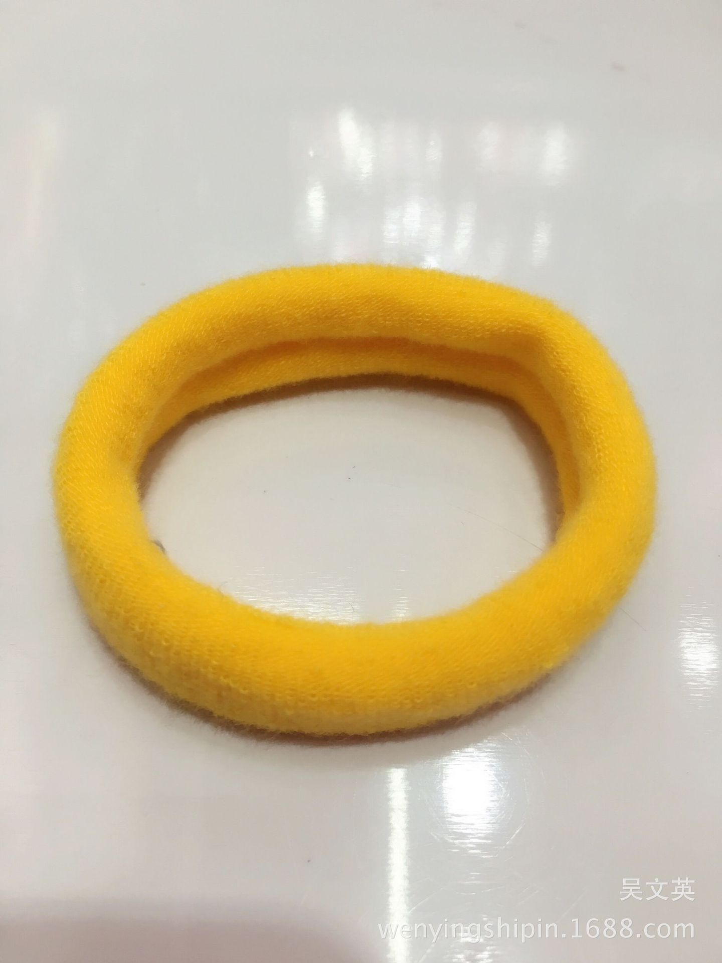 A box of 12 high-elasticity large rubber band hair bands for Wenying accessories details Picture