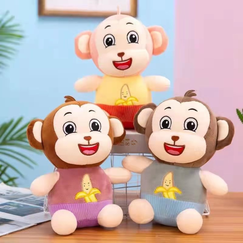 Banana smiley monkey