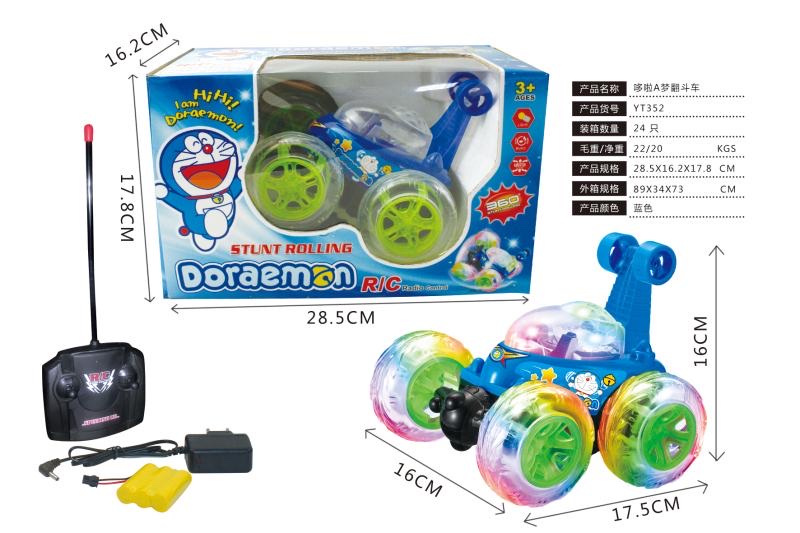 Remote Control stunt dump truck Lighting Music usb Charging Color box Packaging (1 detail image 3