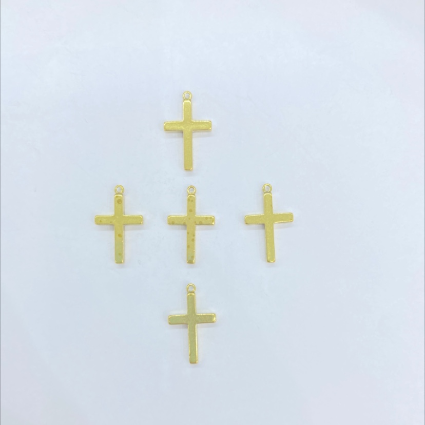 Solid cross connecting rod one hang