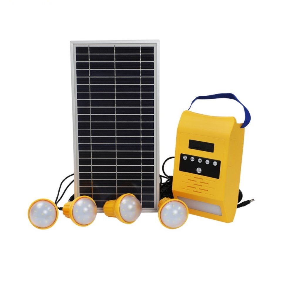 Solar home power generation group, solar generator small system, outdoor solar power camping lamp, hand lamp, electric lamp