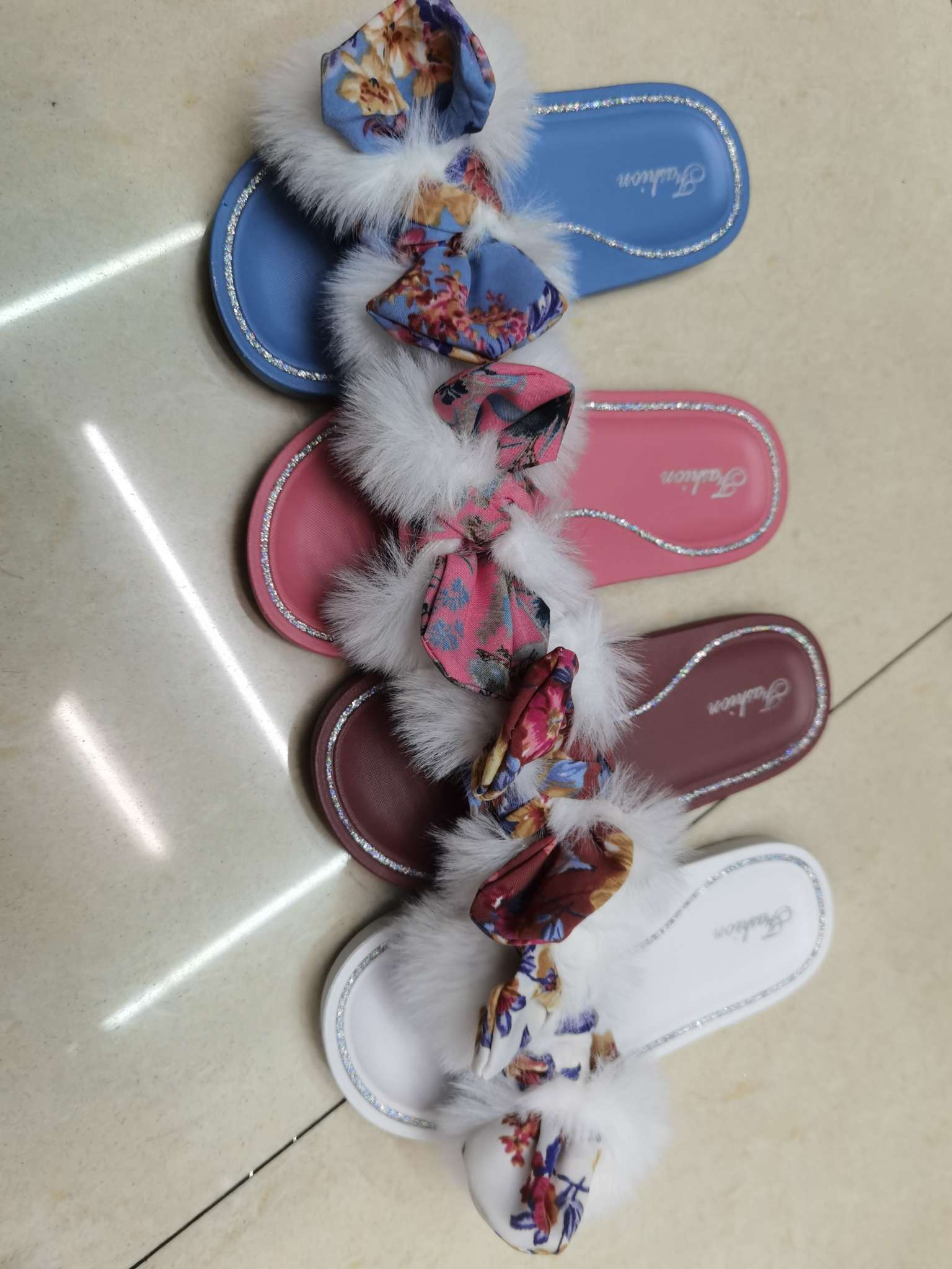 The women's woolen belt is printed and dyed Specification image