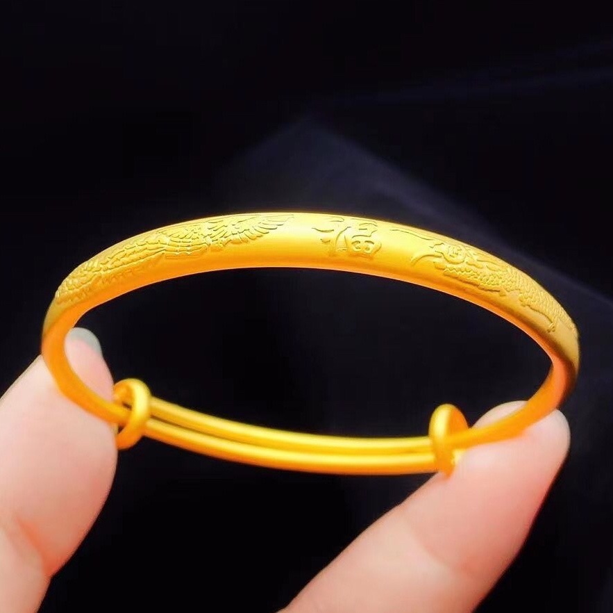 Shamian Longfengfu character push-pull bracelet, seiko fine production thumbnail