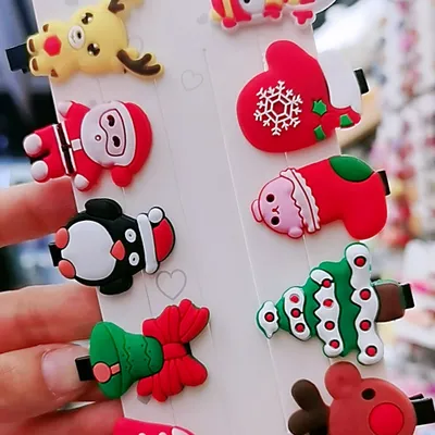 Cute Soft Glue Hair Clip For Kids