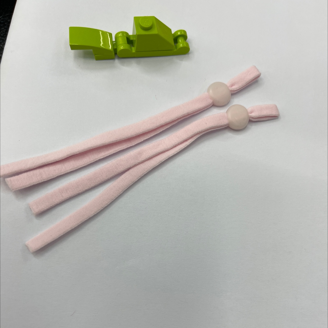 浅粉口罩松紧耳绳、调节耳绳详情图1