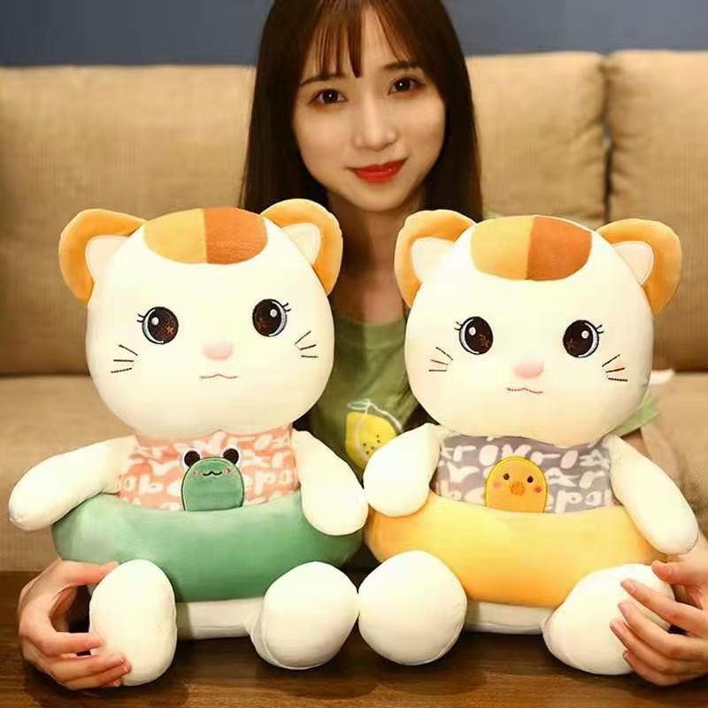 泳圈猫
