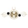 美式时钟创意欧式挂钟复古艺术挂表装饰壁钟家用静音时尚钟表图