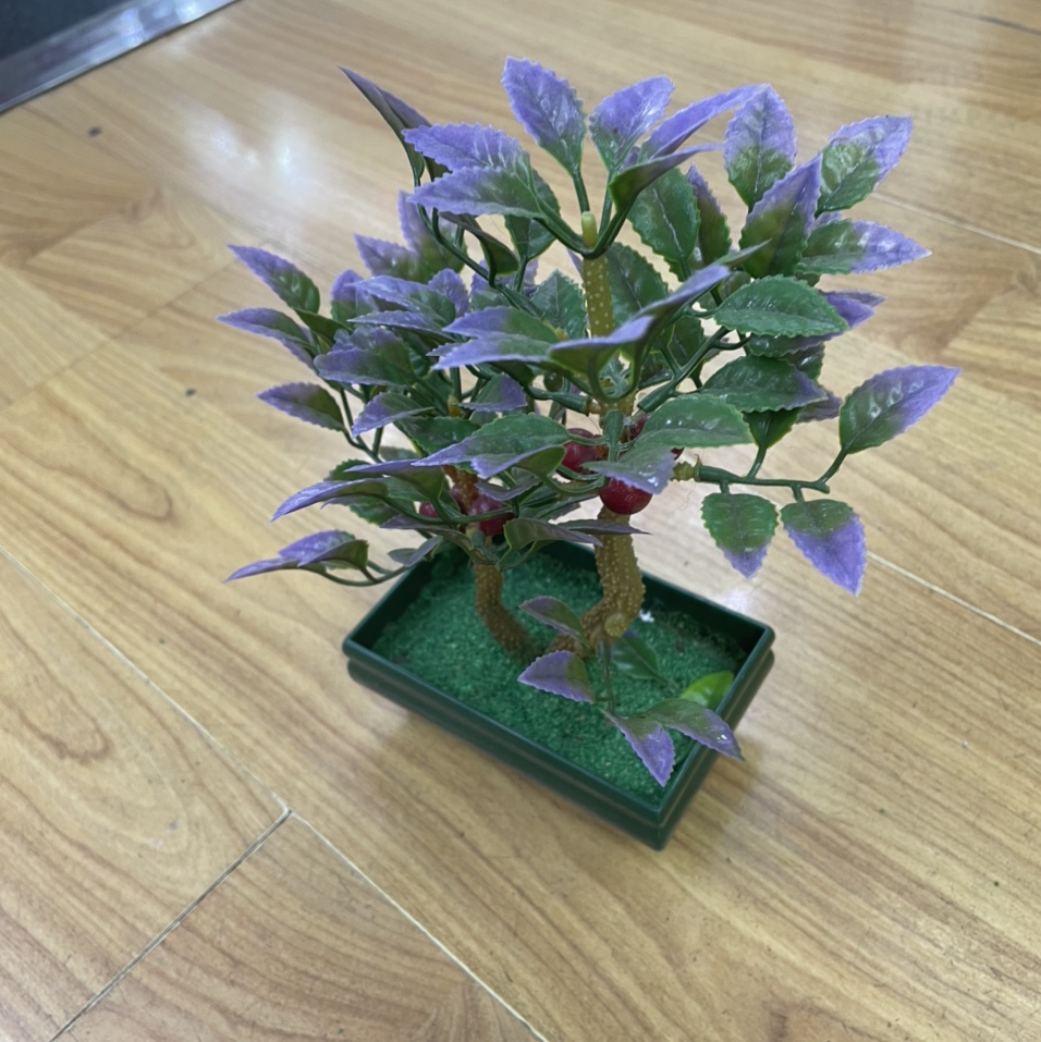 仿真假花盆景家具客厅桌面装饰品小摆件仿真植物小盆栽花卉摆设1404