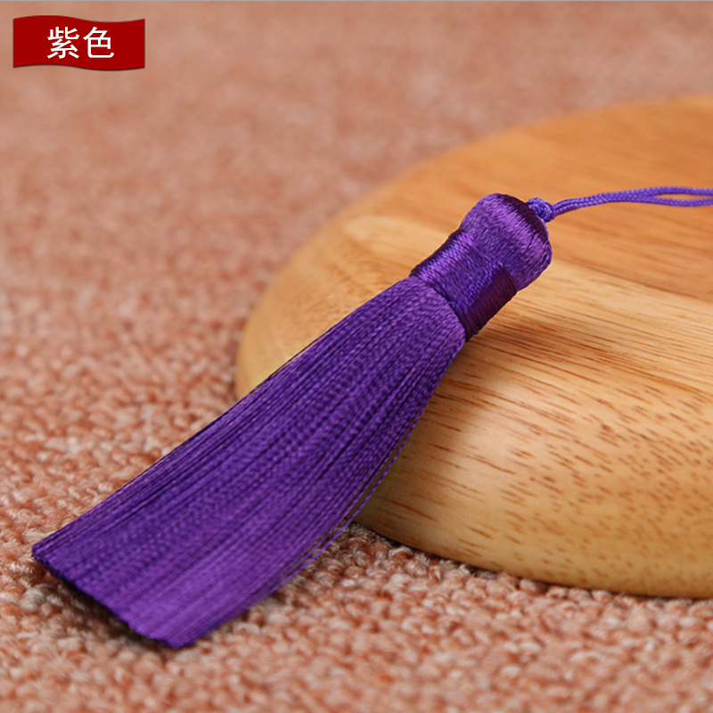 5个装流苏穗子diy手工编织挂绳短胖垂直细线挂穗配饰串珠挂饰6