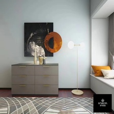 伊沙贝拉全铝家居定制橱柜奢新中式简欧现代简约极简风格端景柜