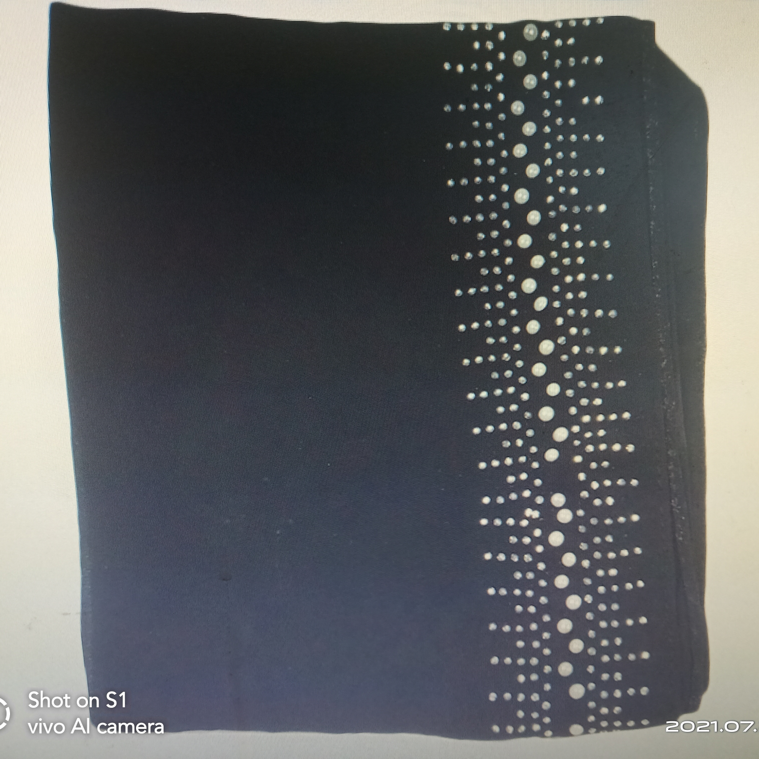 新款TR棉纯色金属链条围巾女士印尼时尚包头围巾详情图1