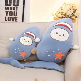 Star shark plush toy doll birthday gift boutique comfort 0802 Huiyi plush toys