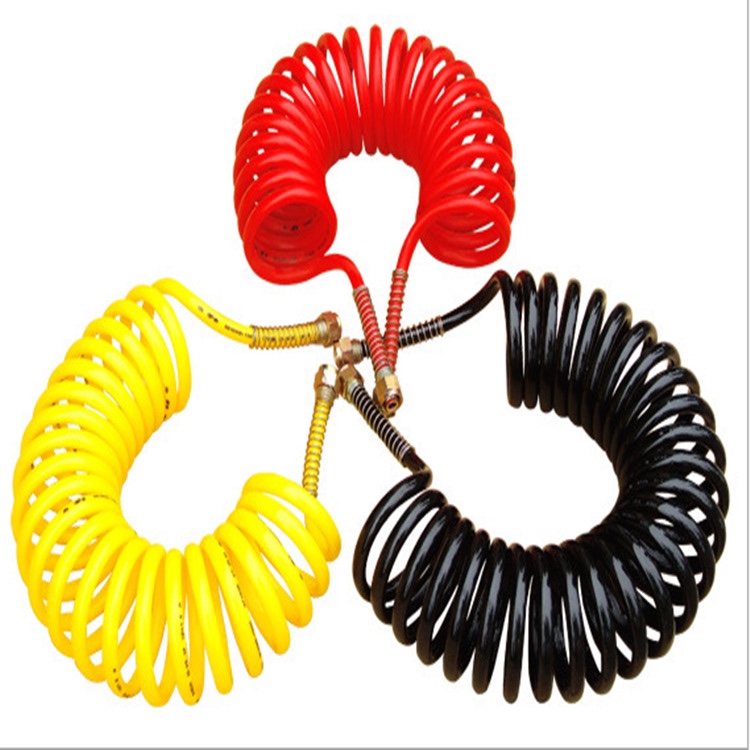 挂车螺旋管 卡车货车螺旋气管 尼龙螺旋管弹簧管