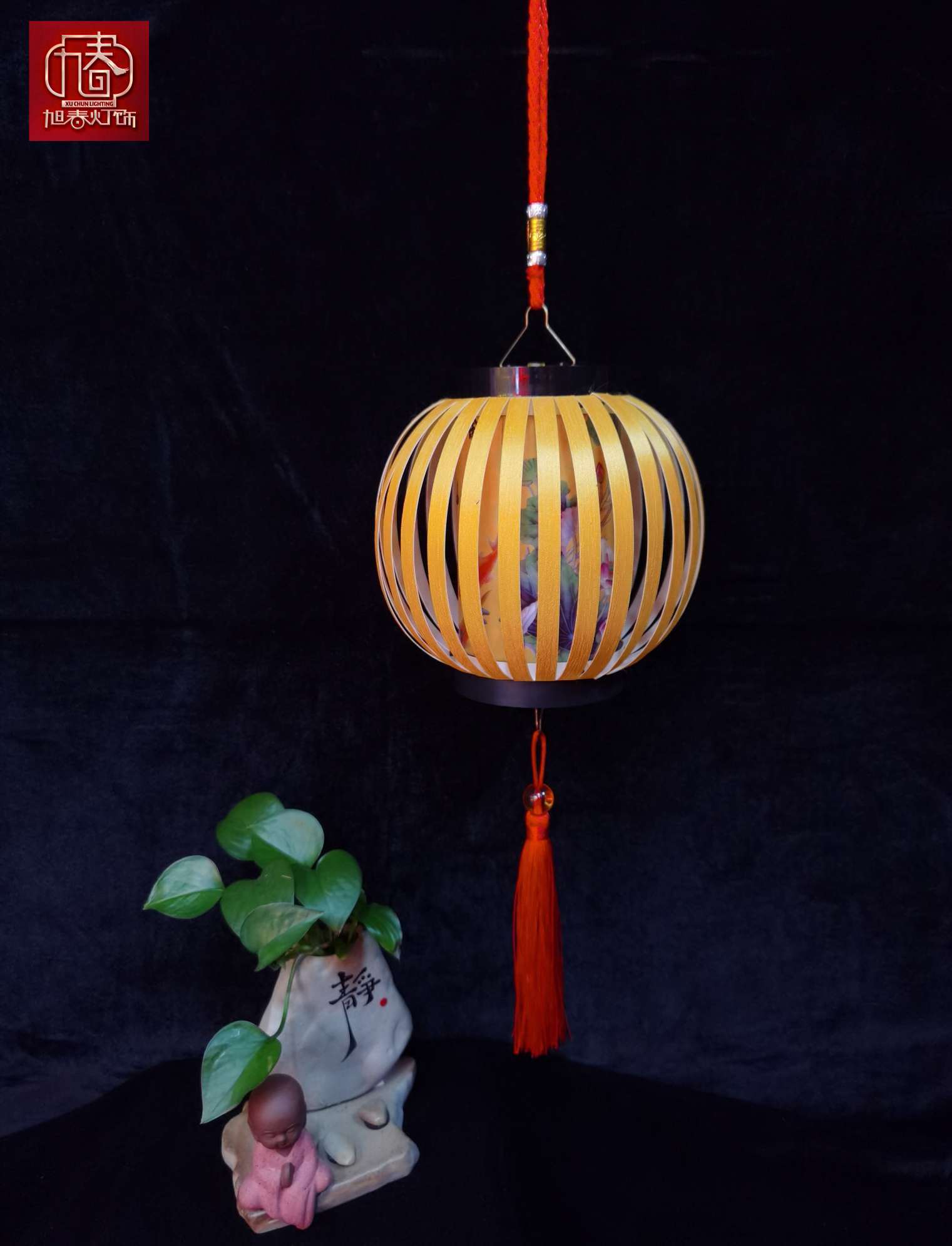 Indoor store opening auspicious hanging items, shopping mall event atmosphere hanging decorations, scene arrangement hanging decorations Specification drawing
