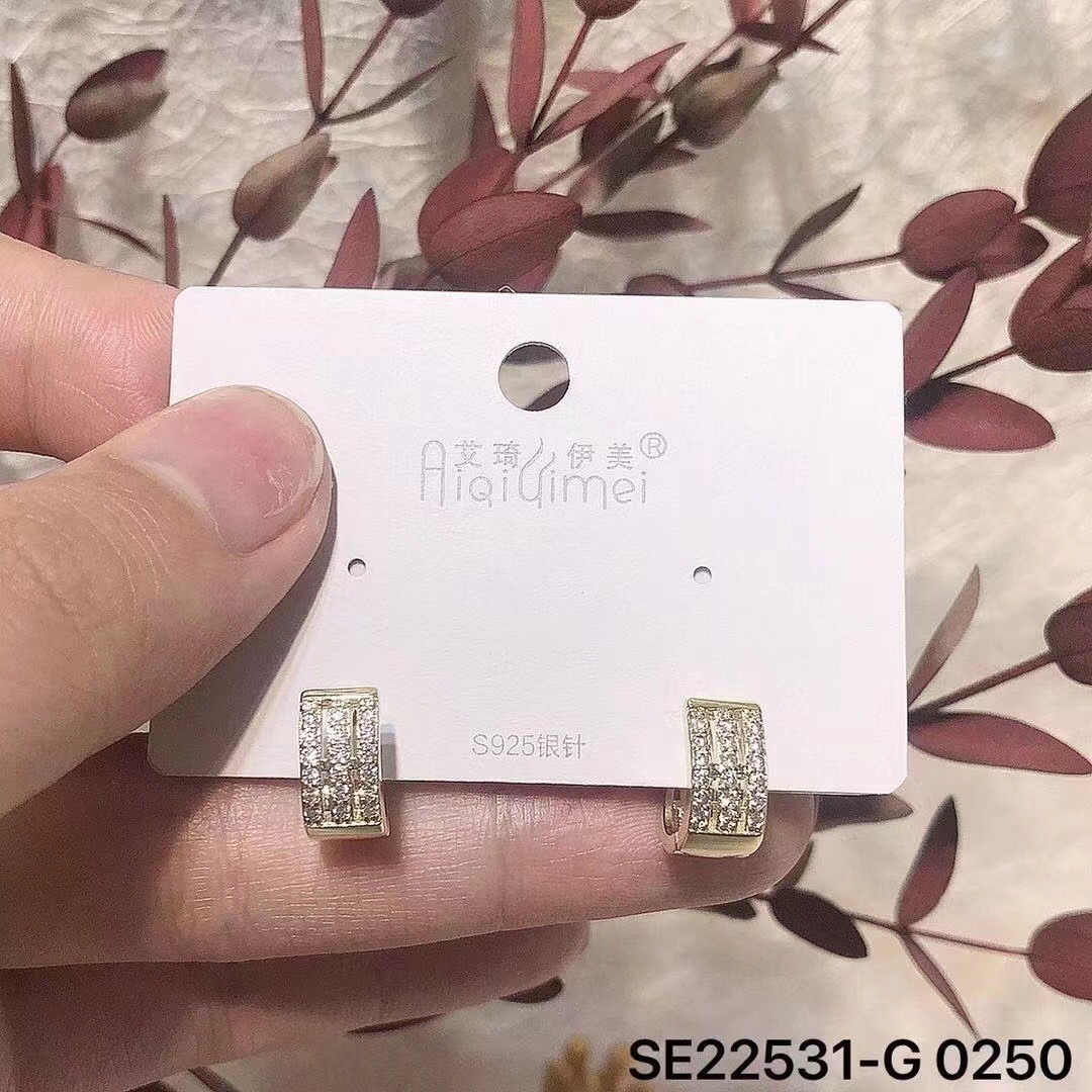 Pendientes con circonitas