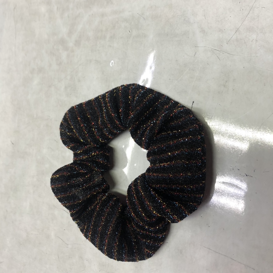 亮丝布圈15 网红流行新款头饰时尚百搭潮流女士发圈环宇饰品