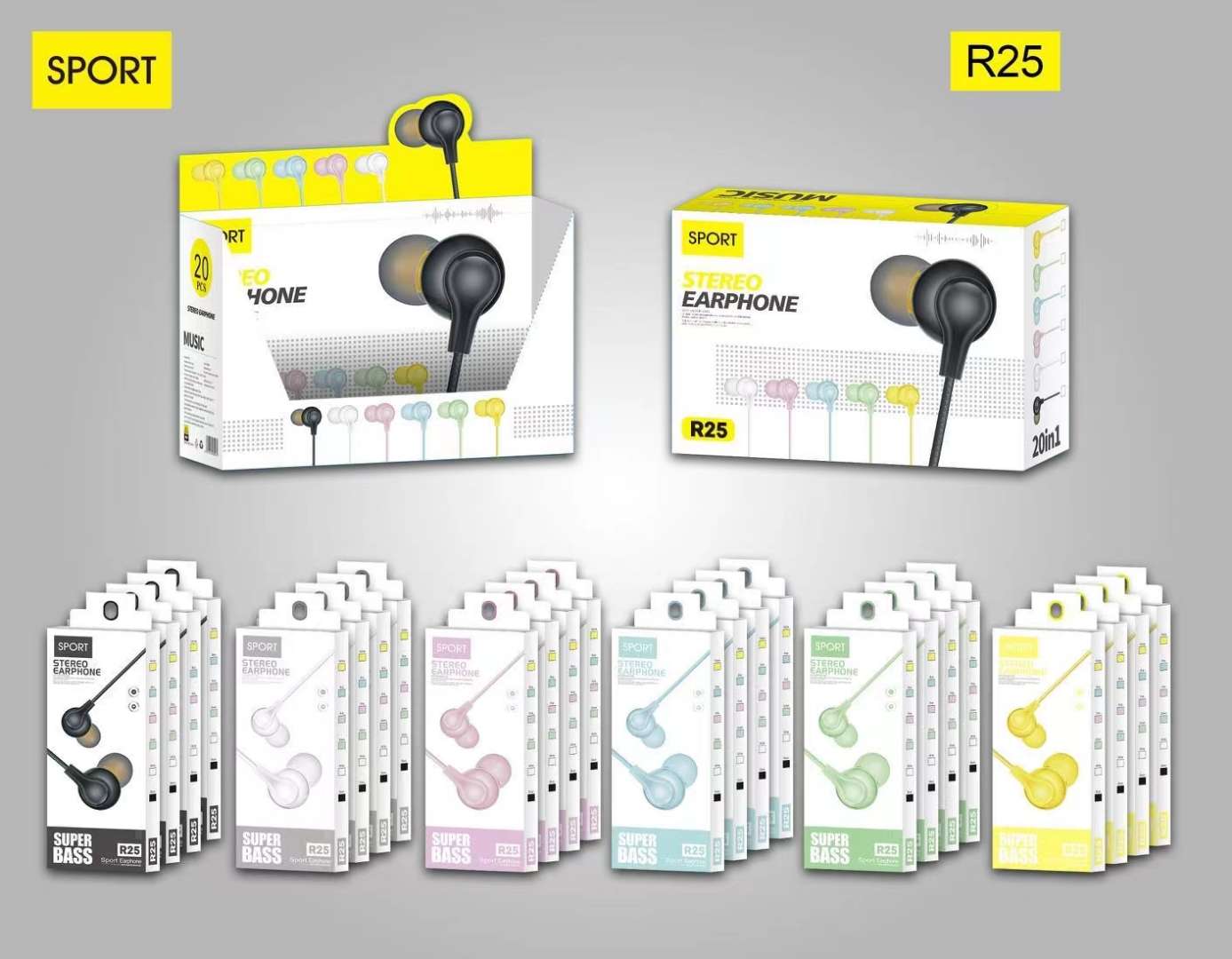 Guangdong sogo auriculares, caja de regalo auriculares de teléfono móvil en el oído auriculares de audio MP3 auriculares con cable auriculares pequeños moda creativa boutique details Picture