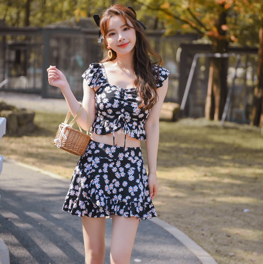 2021 Korean Edition Two-Piece Swimsuit