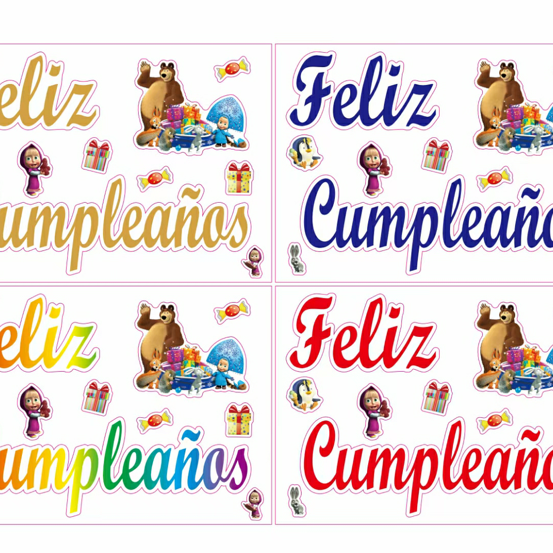 Xiongda Spanish stickers