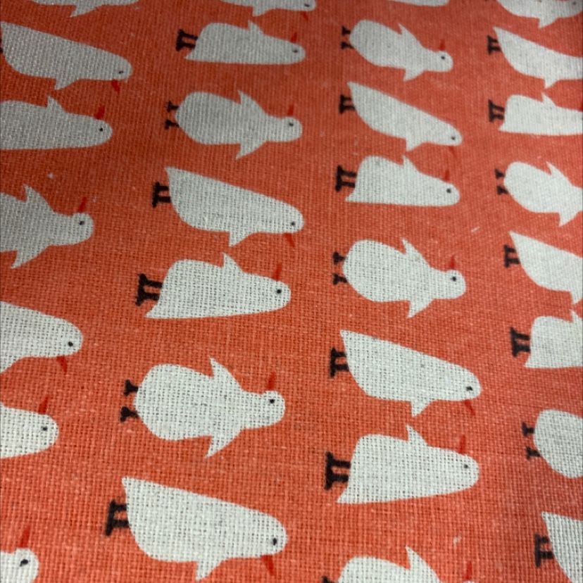 Pink Penguin Cotton Linen Cloth Floral Plaid Nordic Ins Wind Curtain Sofa Linen Tablecloth Printing Diy