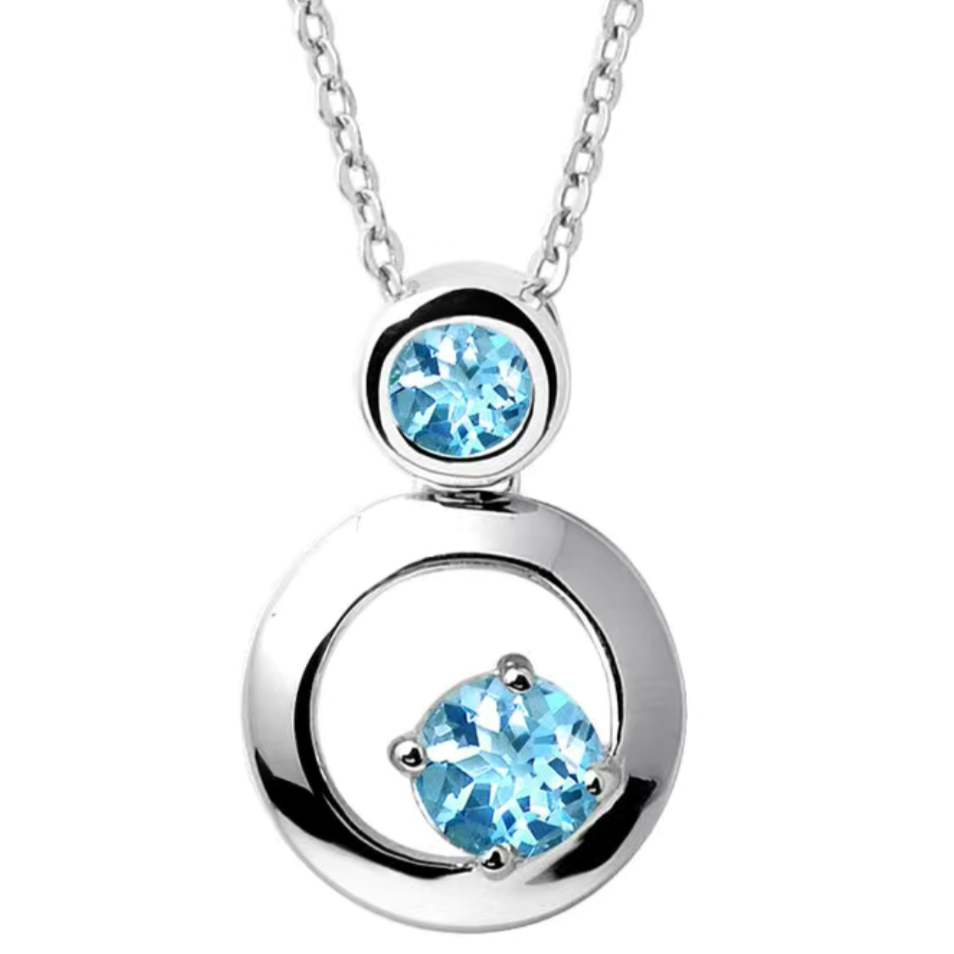 030 Women's necklace, simple style collarbone neck chain, French light luxury niche new product, exquisite pendant