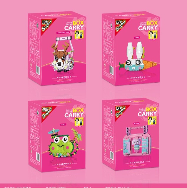 70007 Fashion play bag (4 mixed),300PCS