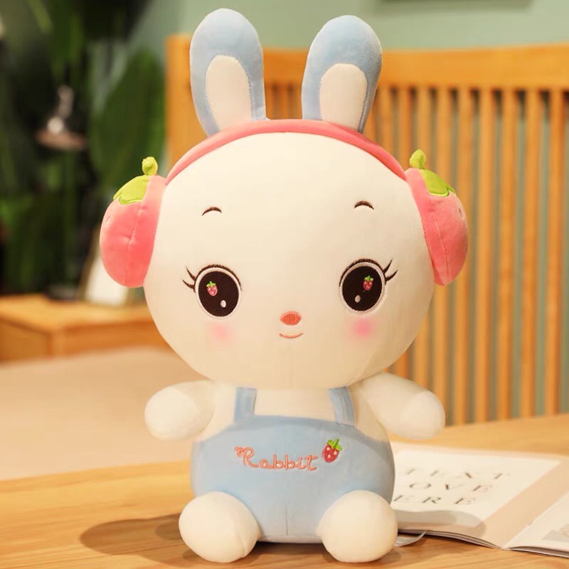 Cute bunny doll Heal Tie Doll Doll plush toy children's gift 8 inches