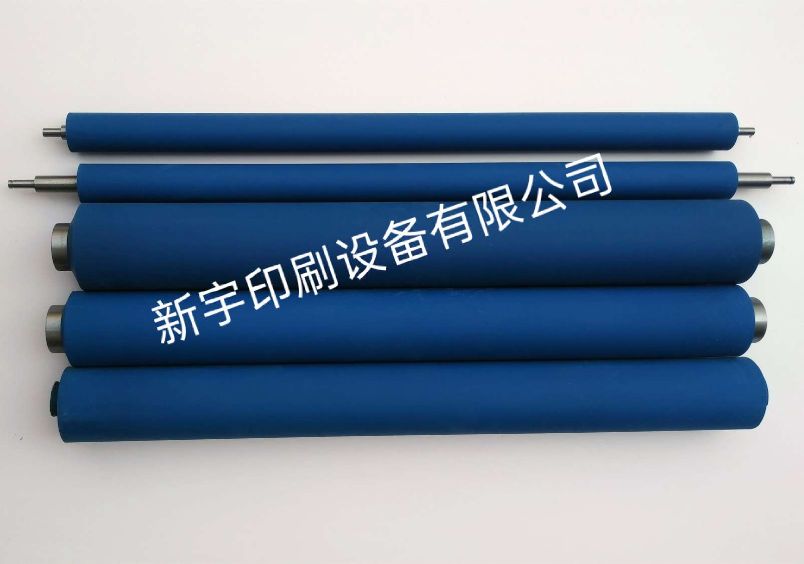 47 Rubber roller, ink roller, water roller, plate uniform ink transfer, water and ink transfer offset printing machine accessories details Picture