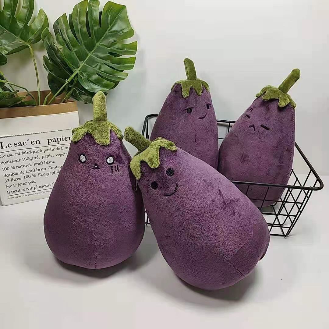 Stuffed 8-inch eggplant