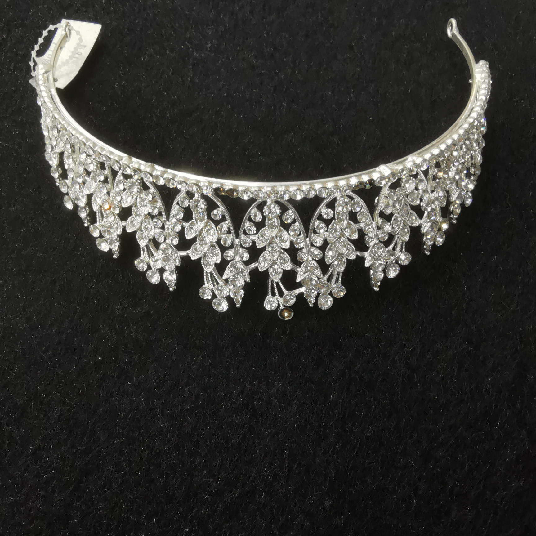 Bridal crown Rhinestones Princess Crown Korean performance birthday wedding photography hair accessories